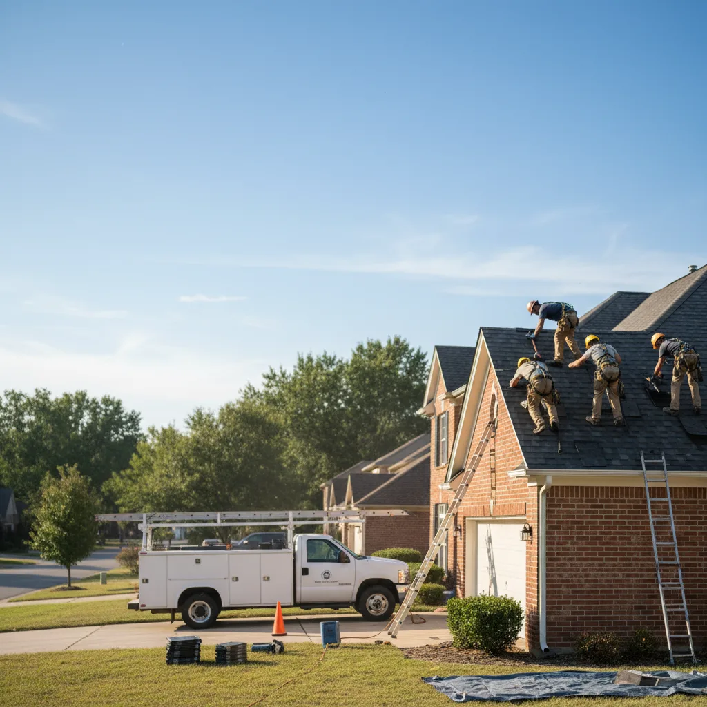 Roof Repair in Rockfall